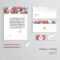 Vector Corporate Identity Templates. Multicolored Geometric Pattern.. Inside Business Card Letterhead Envelope Template