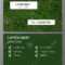 Vector Illustration Of Gardener Business Card Design Template.. Regarding Gardening Business Cards Templates