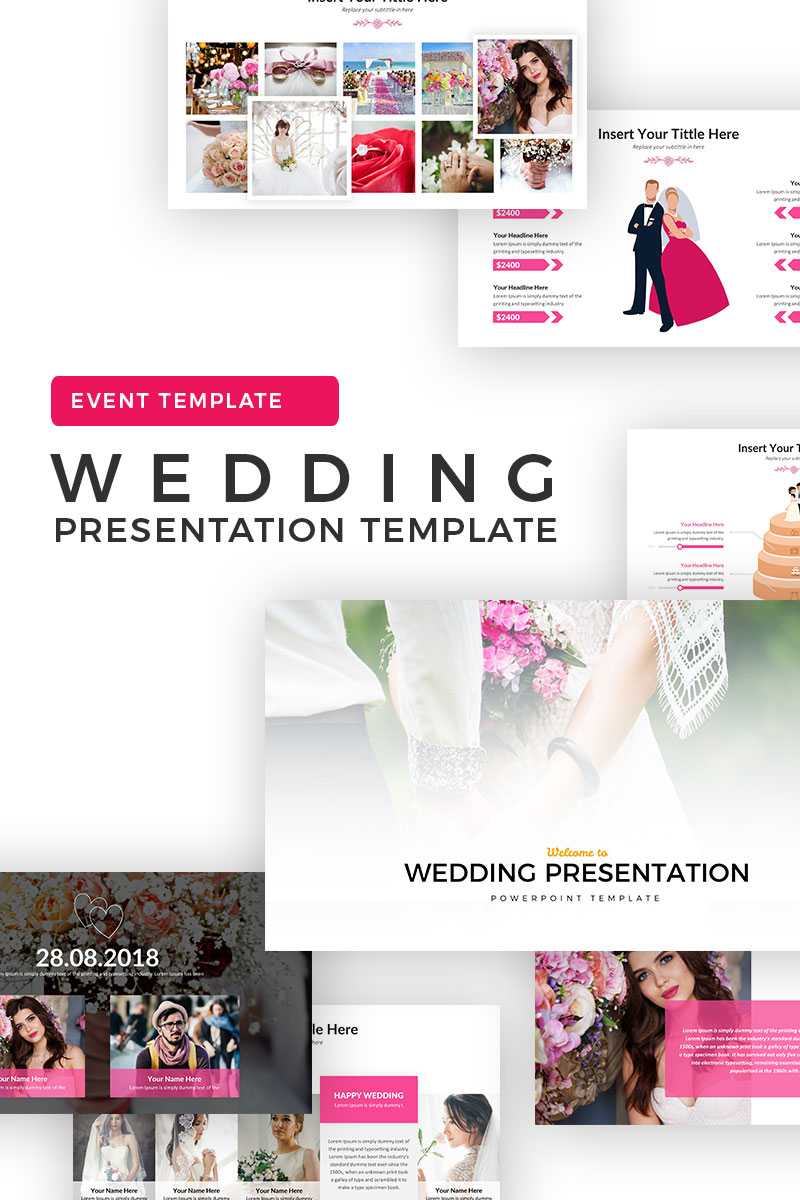 Wedding Album Ppt Templates | Templatemonster For Powerpoint Photo Album Template