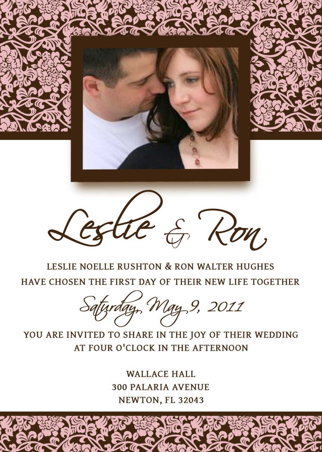Wedding E Invite Design - Yaser.vtngcf With Free E Wedding Invitation Card Templates