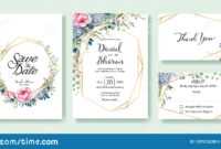 Wedding Invitation, Save The Date, Thank You, Rsvp Card within Free Printable Wedding Rsvp Card Templates