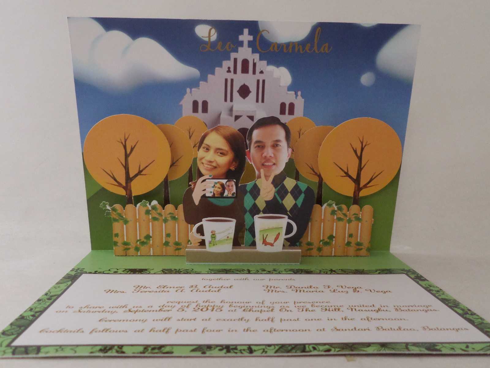 Wedding Pop Up Invitations | Pop Up Occasions Pertaining To Wedding Pop Up Card Template Free