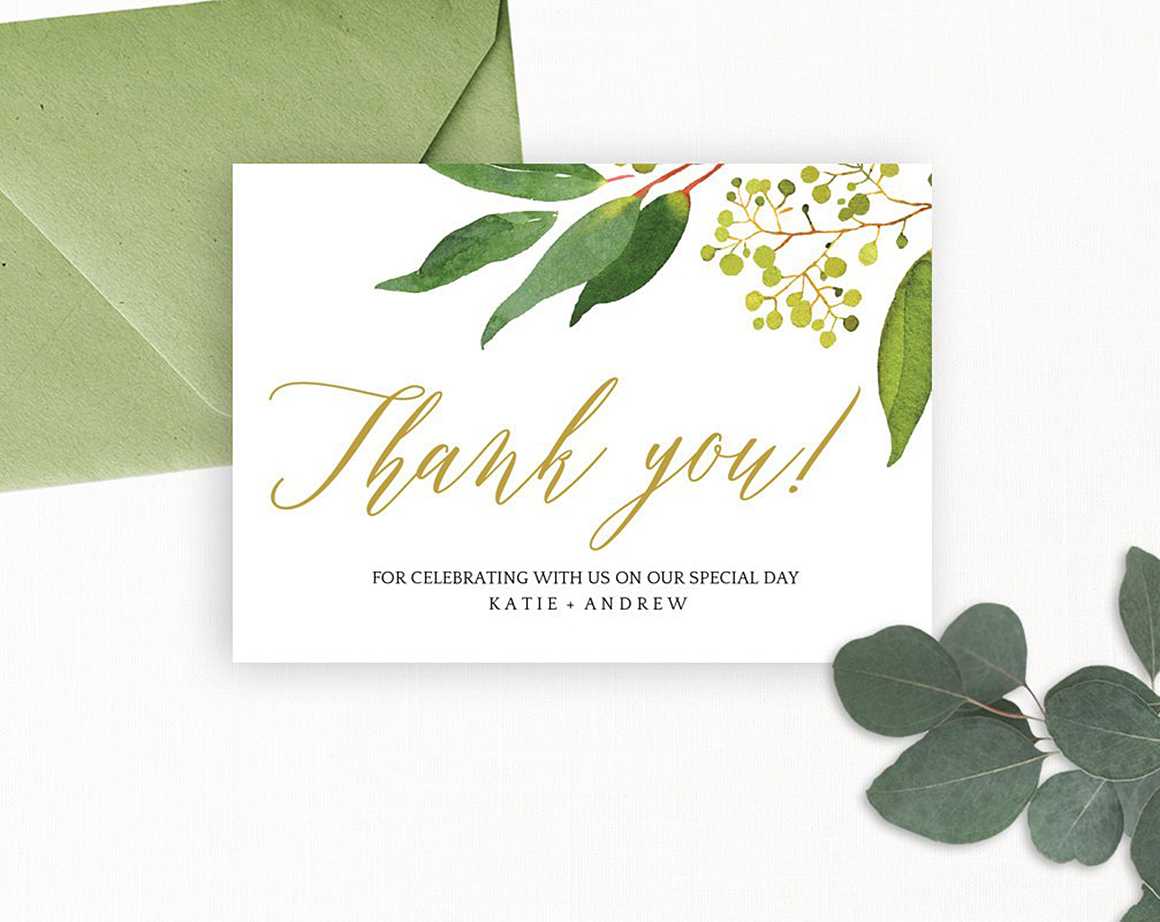 Wedding Thank You Card Editable Template – Free Print Within Template For Wedding Thank You Cards