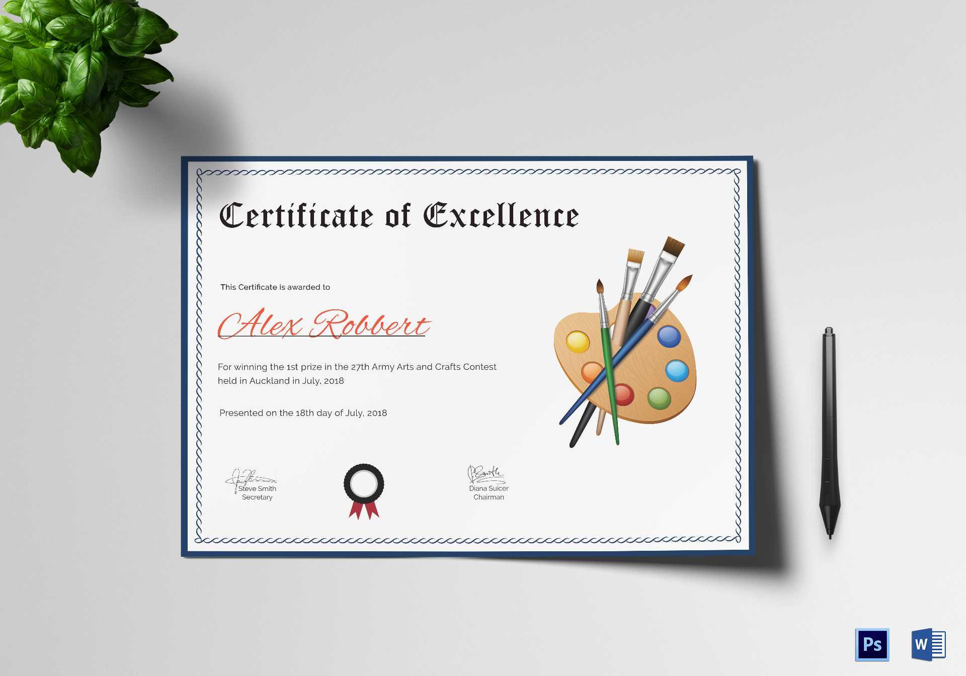 Winner Certificate Design – Kaser.vtngcf Regarding Choir Certificate Template