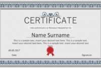 Winner Certificate Powerpoint Templates in Winner Certificate Template