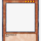 Yugioh-Card Template - Yu Gi Oh Template Transparent Png with Yugioh Card Template